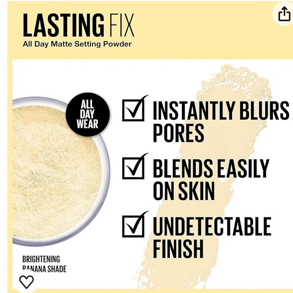 {MAYBELLINE NEW YORK} LASTING FIX Baking & Setting Powder - Picture 5 of 6
